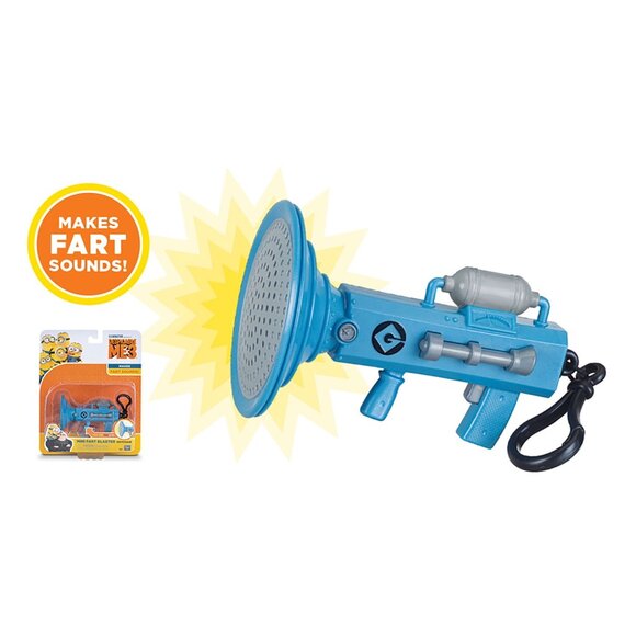Thinkway Toys Despicable Me 3 - Mini Fart Blaster Keychain New Sealed - Picture 3 of 13